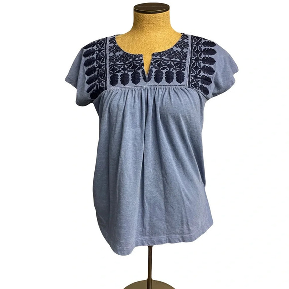 GAP ladies top blue size XS - Picture 1 of 3